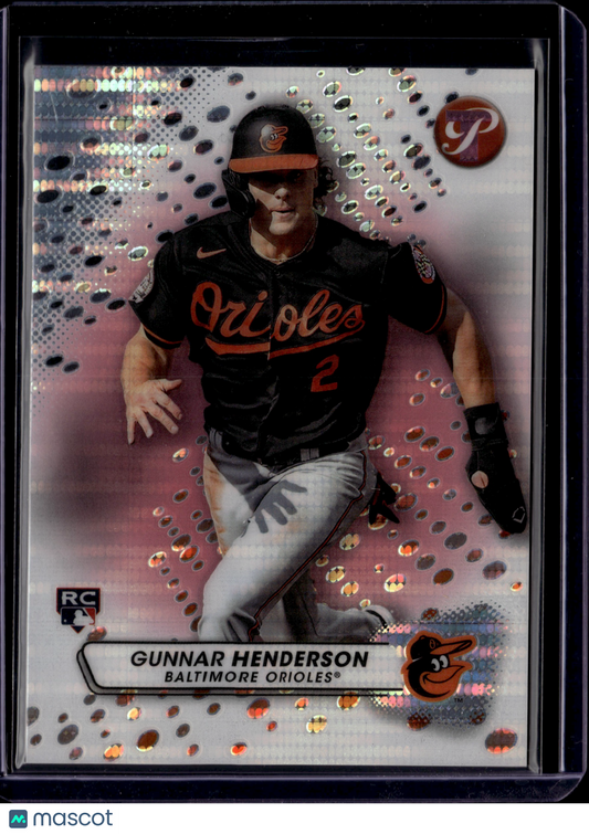 2023 Topps Pristine Gunnar Henderson #29 Pink Refractor RC 05/15