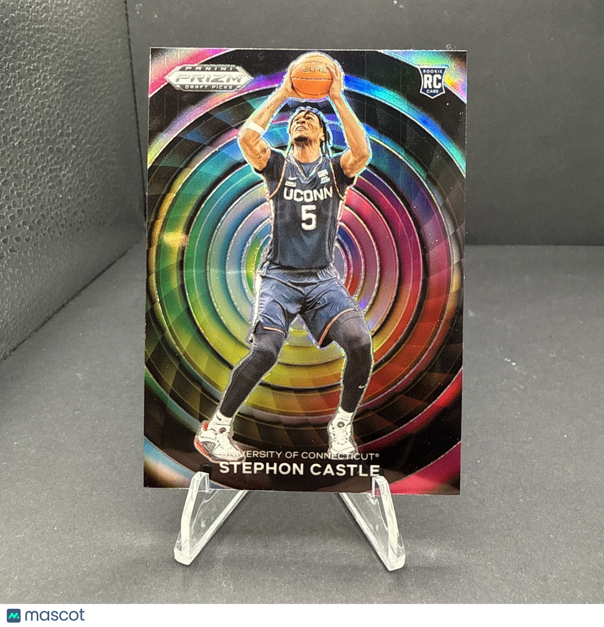 2024 Stephon Castle Panini Prizm Draft Picks COLOR WHEEL ROOKIE 