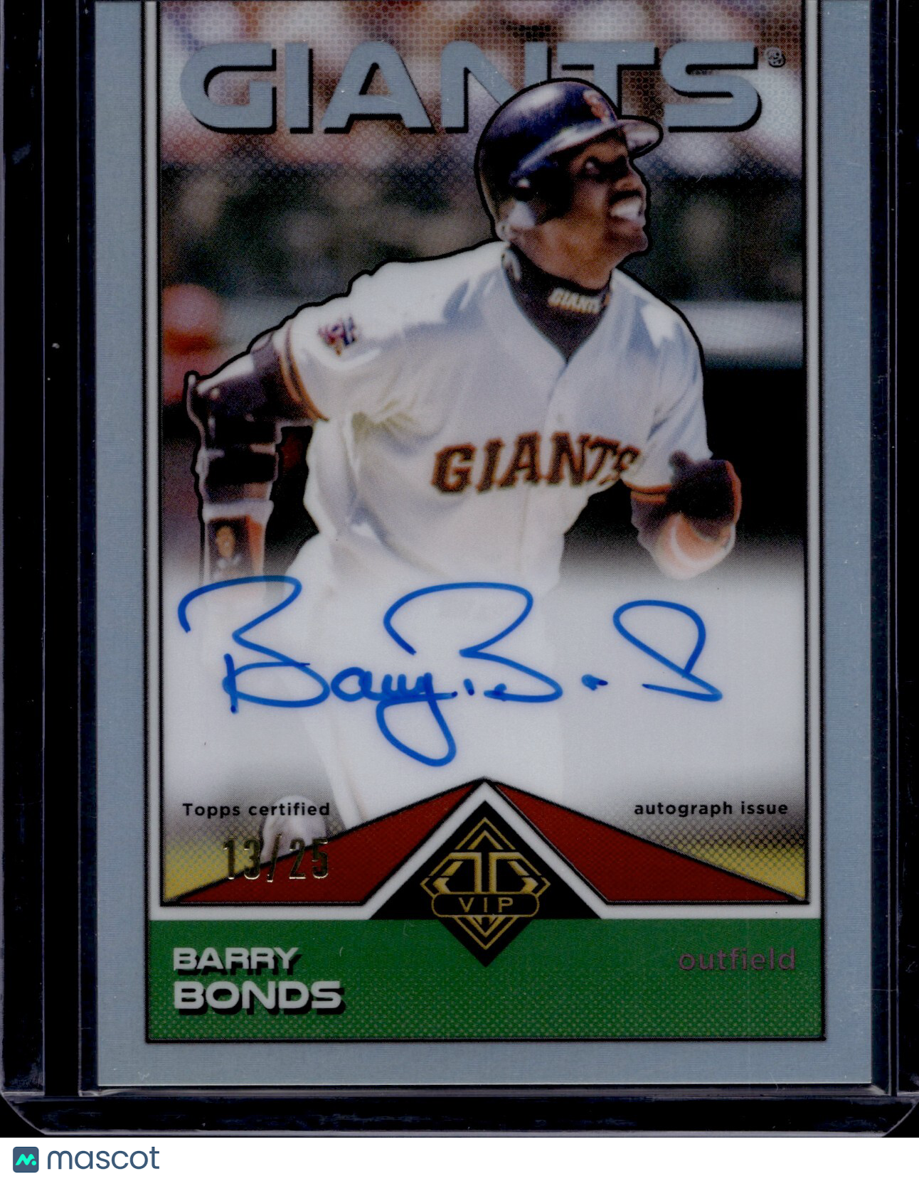 2024 Topps Transcendent VIP Barry Bonds Auto 13/25 BB-1 SF Giants