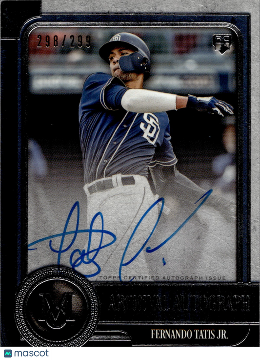 2019 Topps Museum Collection Archival /299 Fernando Tatis Jr Rookie Auto RC