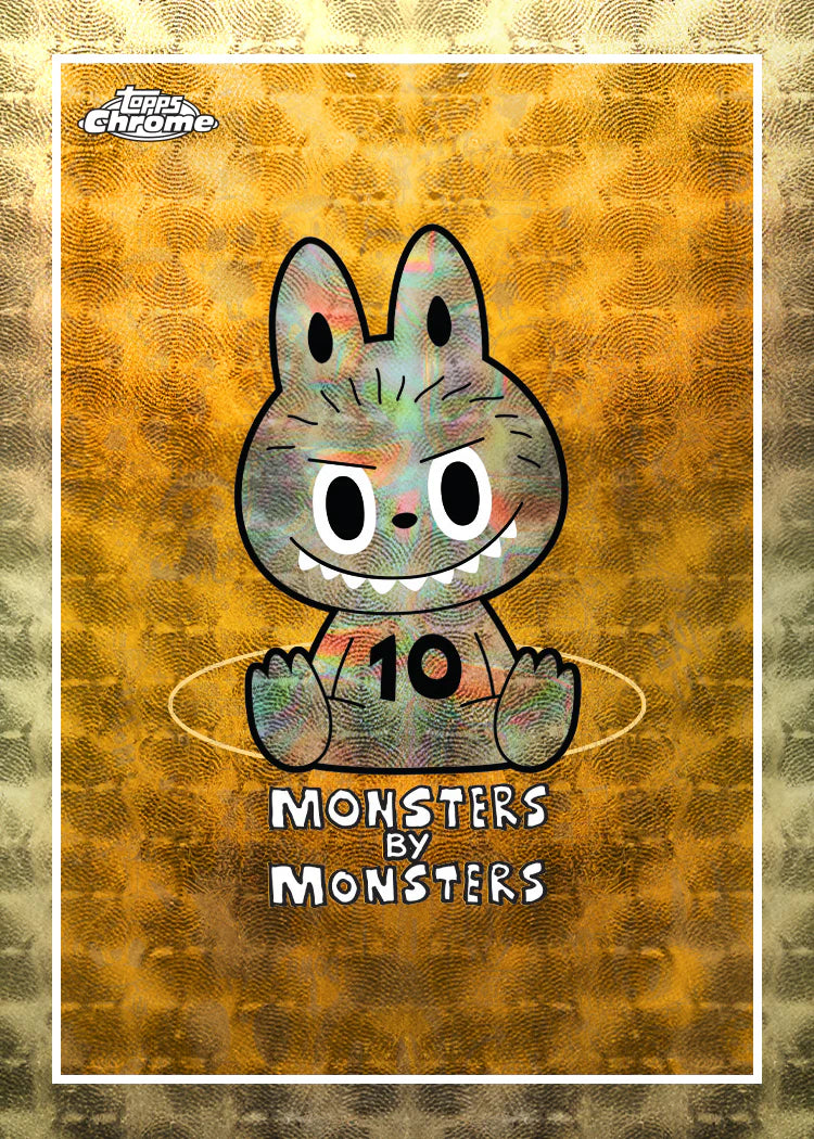 2025 Topps Chrome Labubu 10th Anniversary Hobby Box