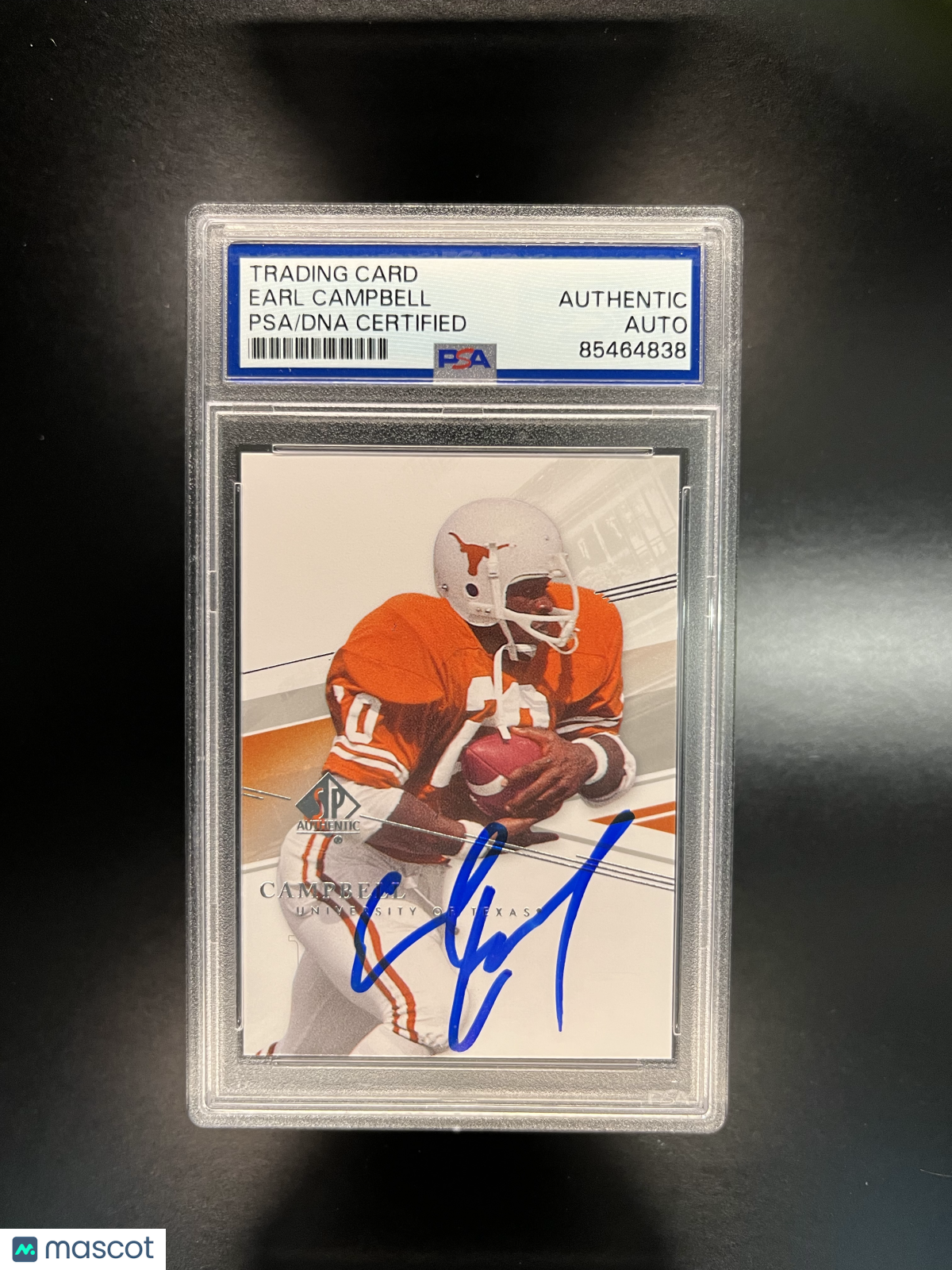 Earl Campbell PSA A