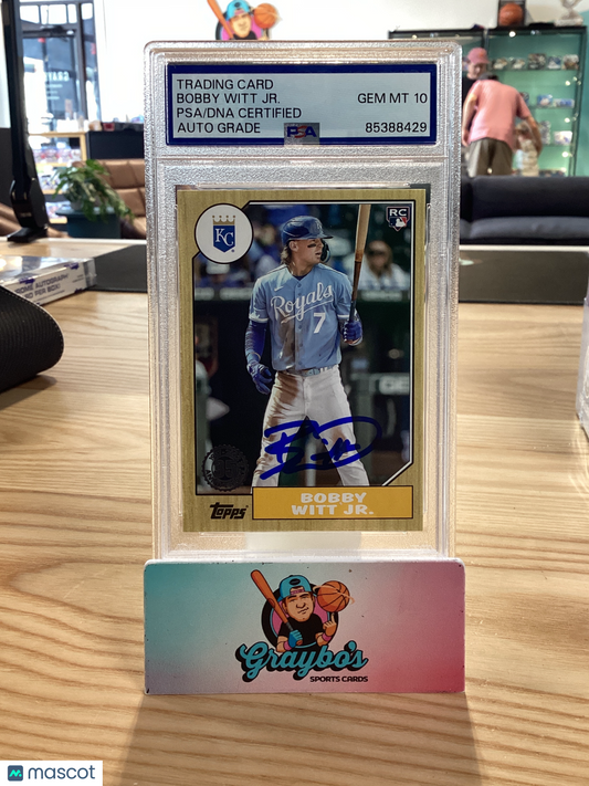 2022 Topps Bobby Whitt Jr. PSA Authentic Auto Grade 10
