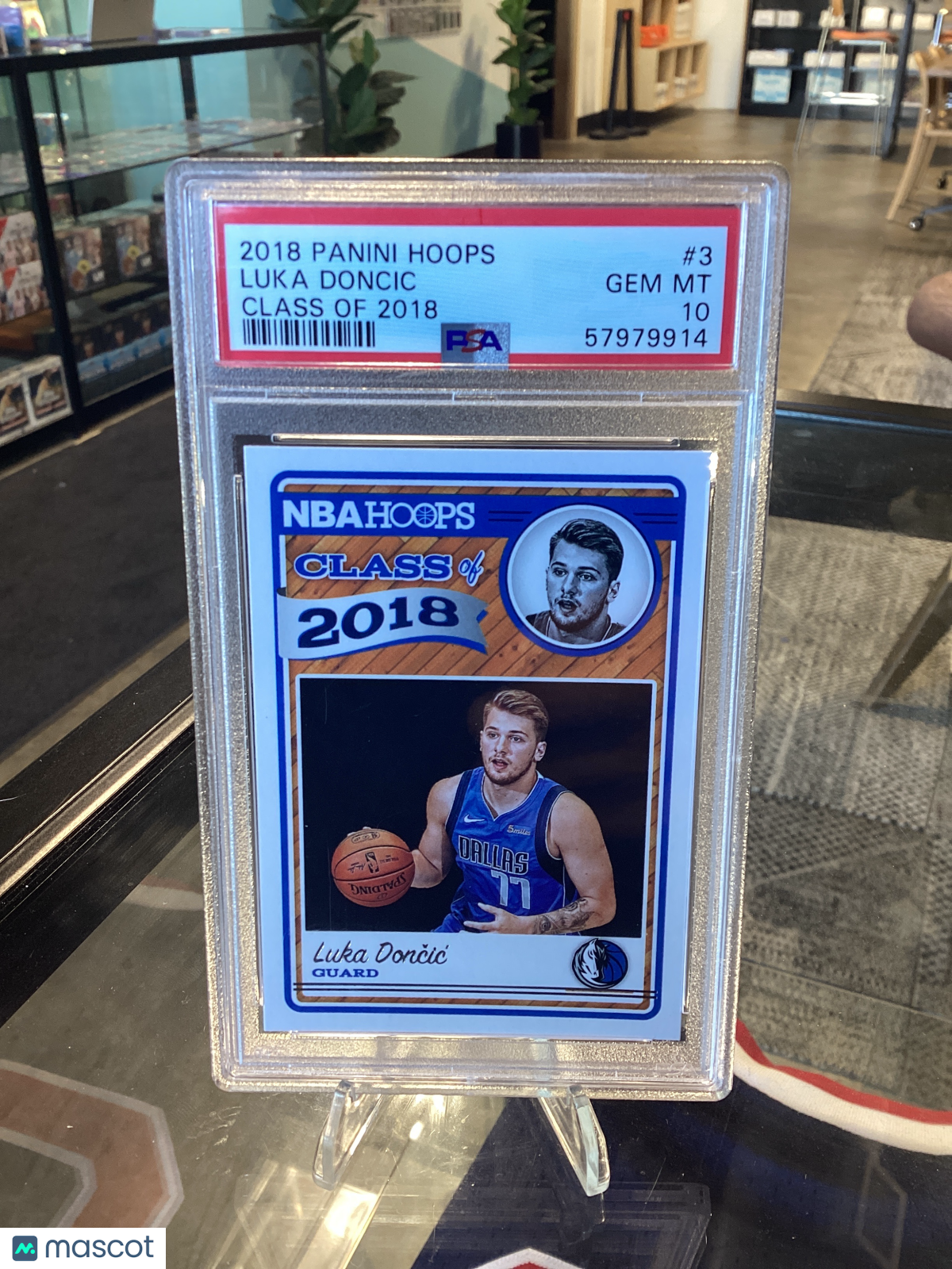 2018 Panini Hoops Class Of 2018 Luka Doncic #3 PSA 10