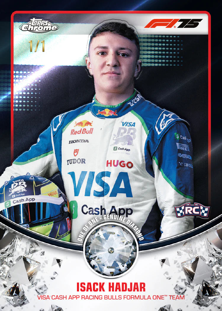 2025 Topps Chrome Formula 1 Racing Blaster Box (PRESALE)