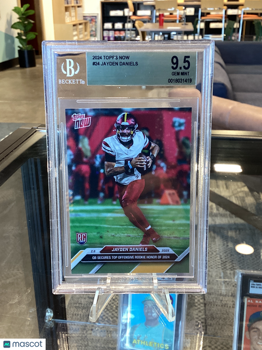 2024 Topps Now Jayden Daniels #24 BGS 9.5