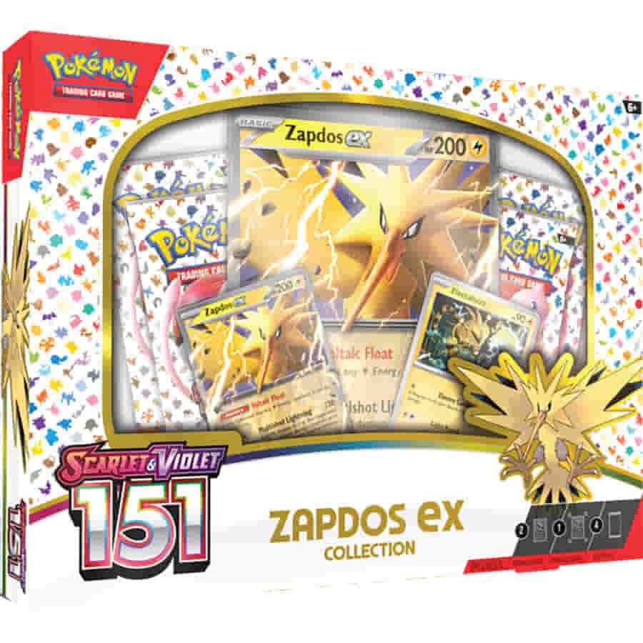 Zapdos EX Collection 151 Box
