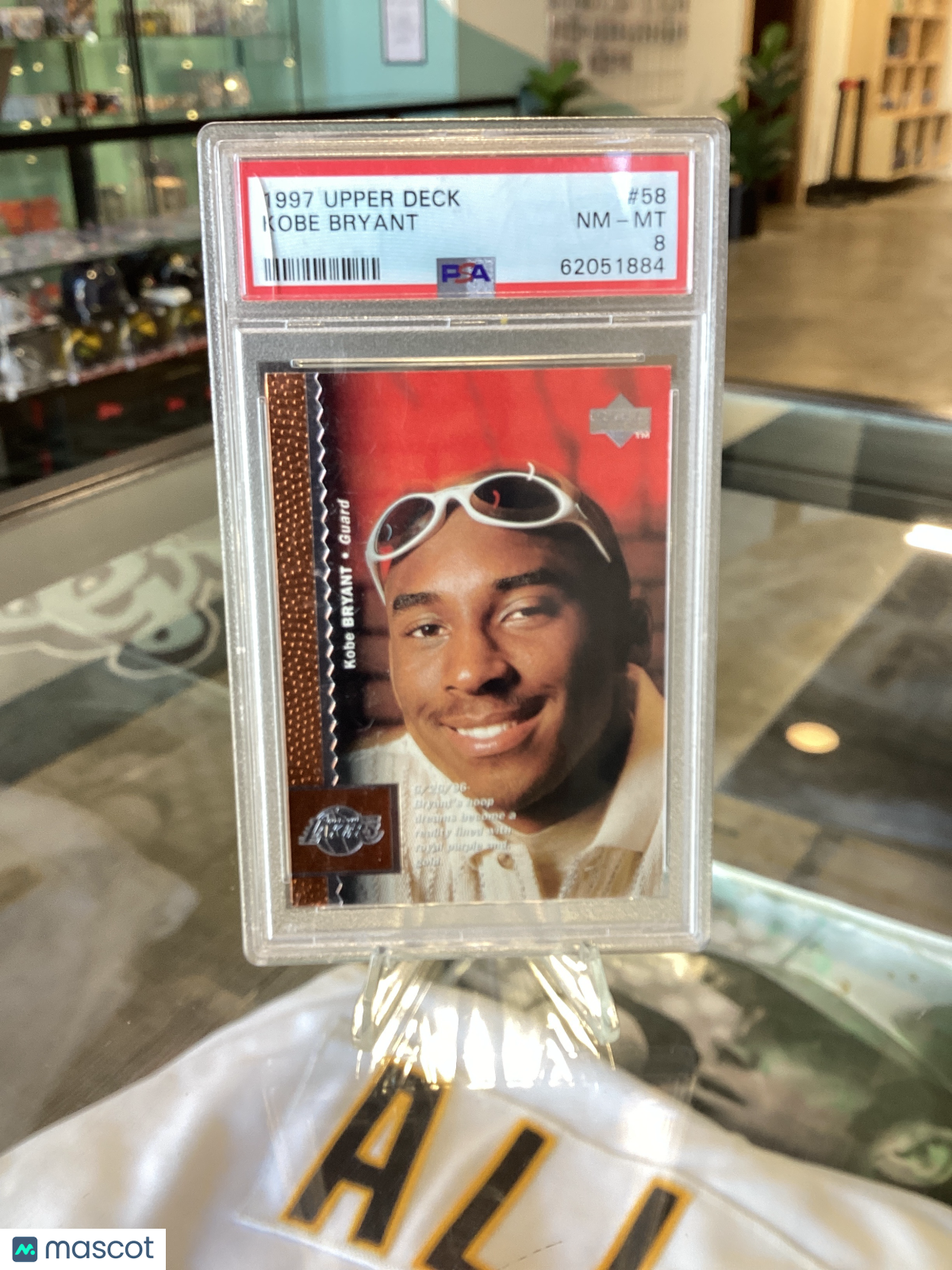 1997 Upper Deck Kobe Bryant #58 PSA 8