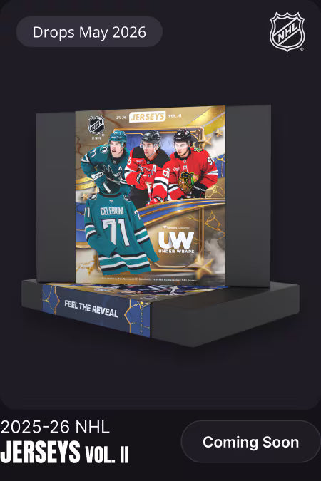 2025-26 Under Wraps NHL Jerseys Vol II