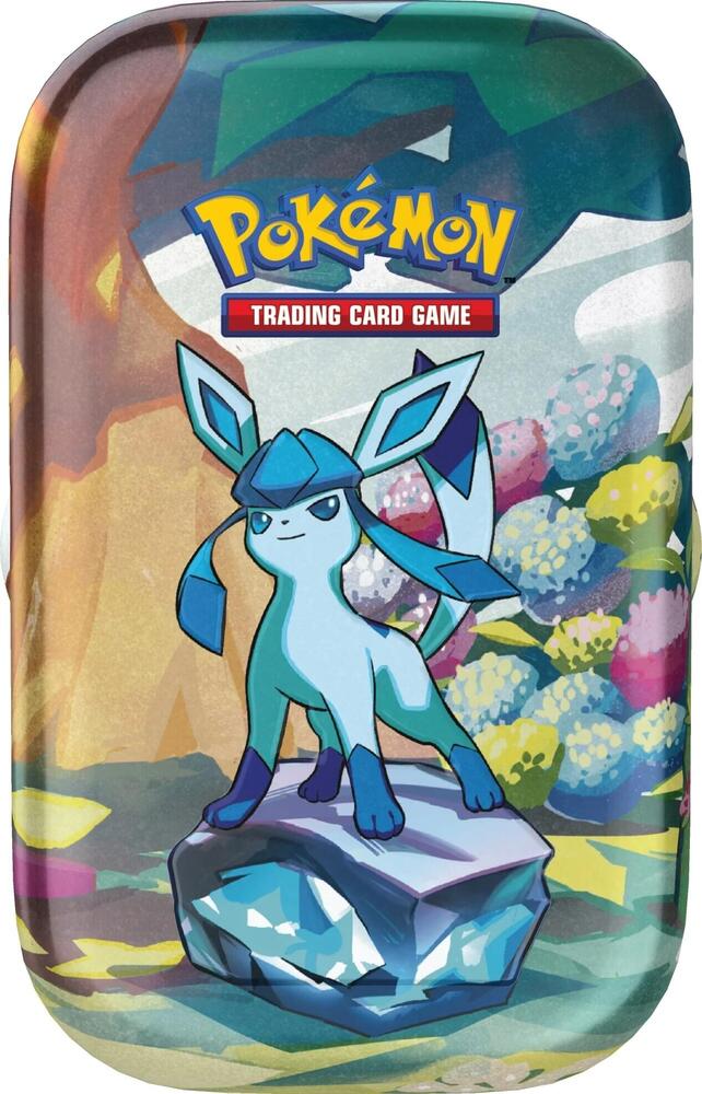 Prismatic Evolutions Mini Tin