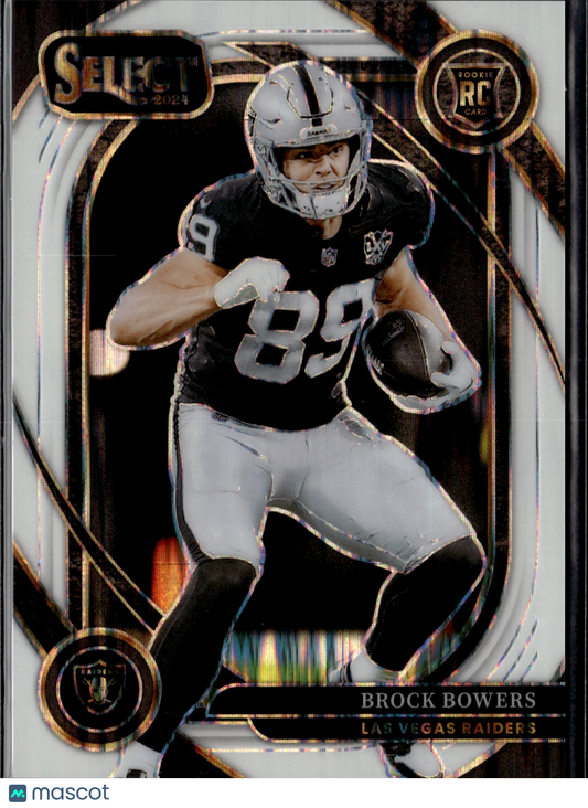 2025 Panini Select Prizm Brock Bowers #222 /199 RC
