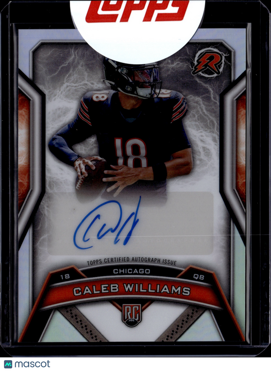 2025 Topps Resurgence Rookie Signatures Caleb Williams #RS-CAW Autograph RC
