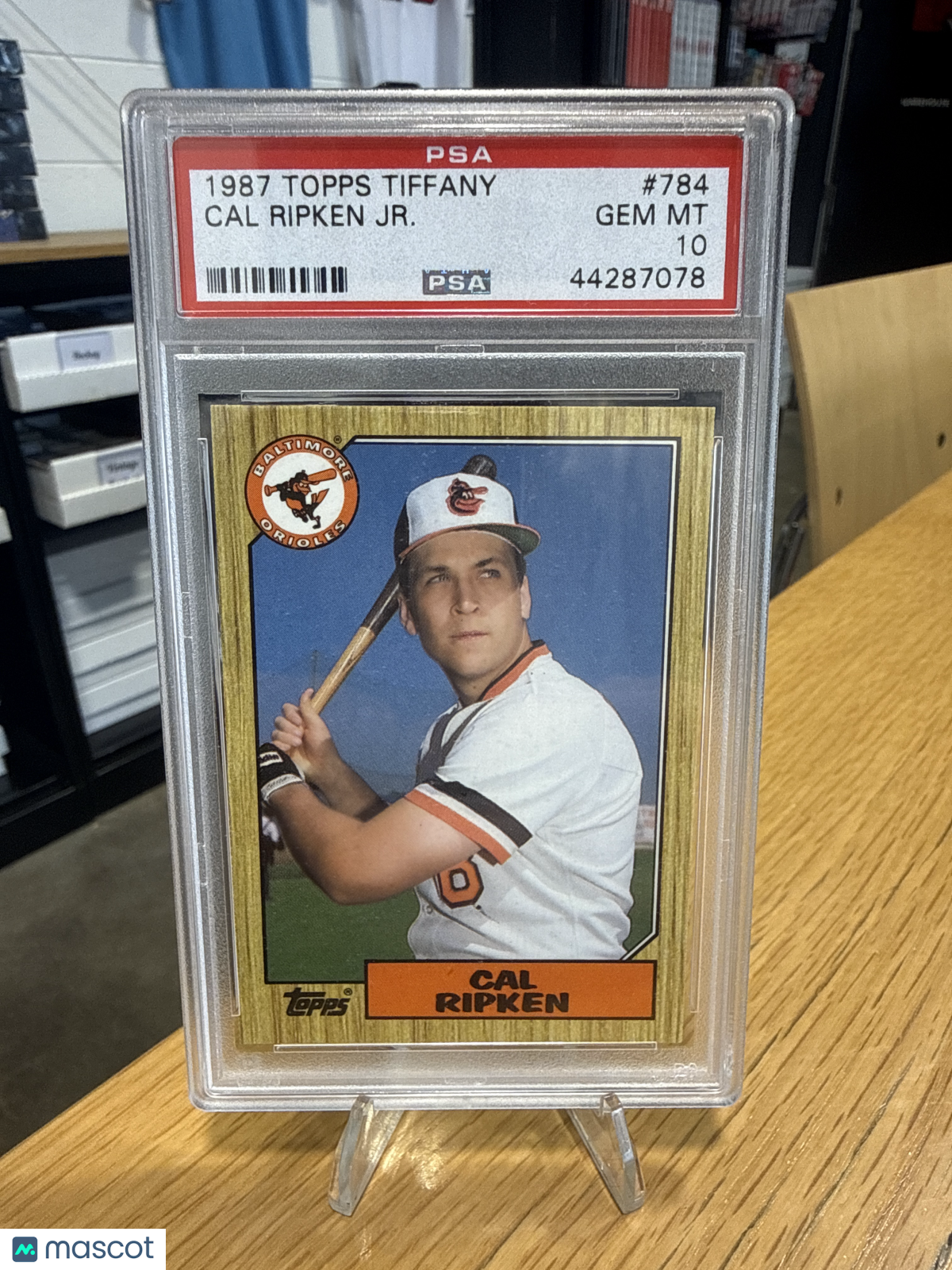 1987 Topps Tiffany Cal Ripken JR. #784 PSA 10