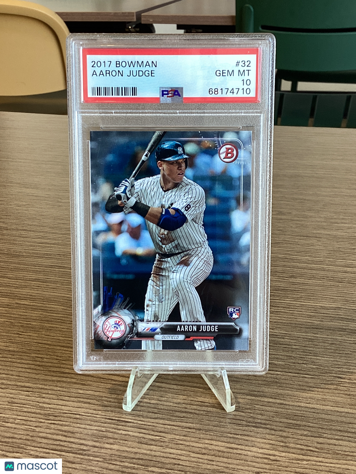 2017 Bowman Aaron Judge #32 PSA 10