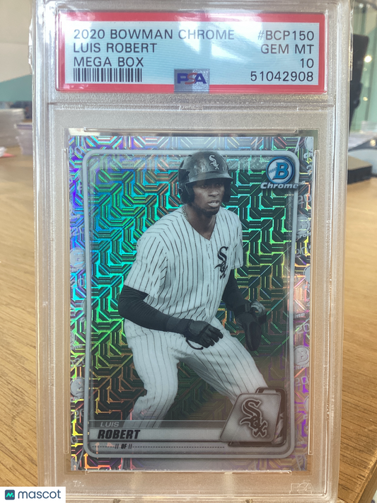2020 Bowman Chrome Mega Box Luis Robert #BCP150 PSA 10