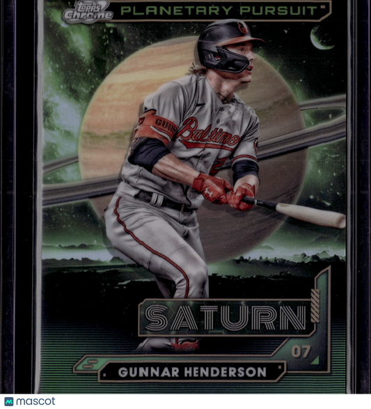 2024 Topps Chrome Planetary Pursuit Saturn Gunnar Henderson #PP54-2