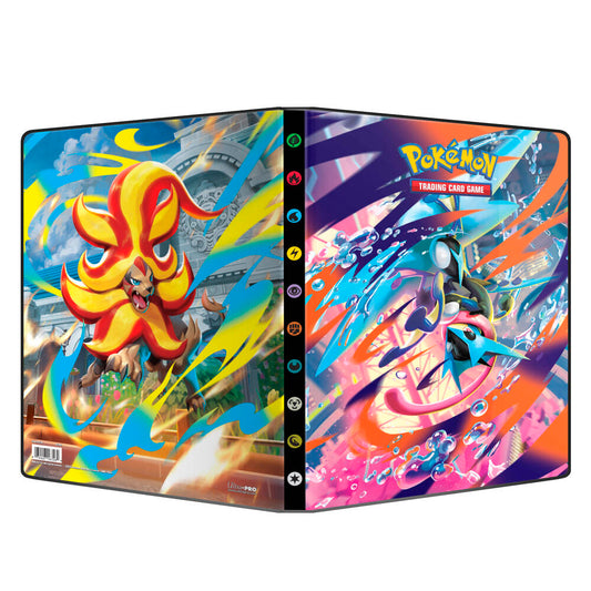 Pokemon Mega Evolution: Chaos Rising - 9-Pocket Portfolio (Mega Greninja and Mega Pyroar)