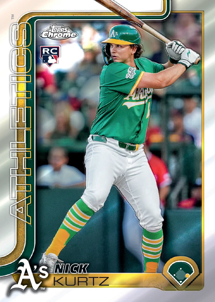 2025 Topps Chrome Update Series Baseball Blaster Box