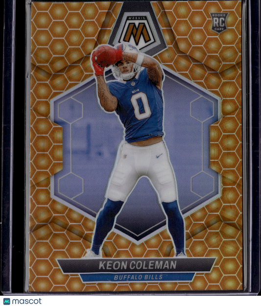 2024 Panini Prizm Mosaic Keon Coleman Honeycomb SP  #333 RC