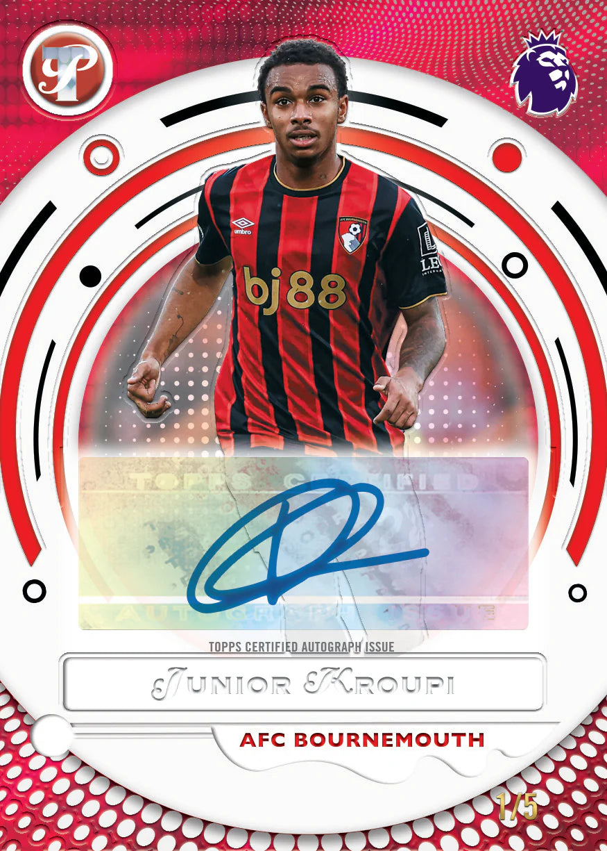 2025-26 Topps Pristine Premier League Soccer Hobby Box