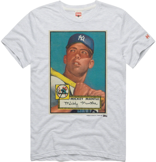Topps Mickey Mantle Ash Tee