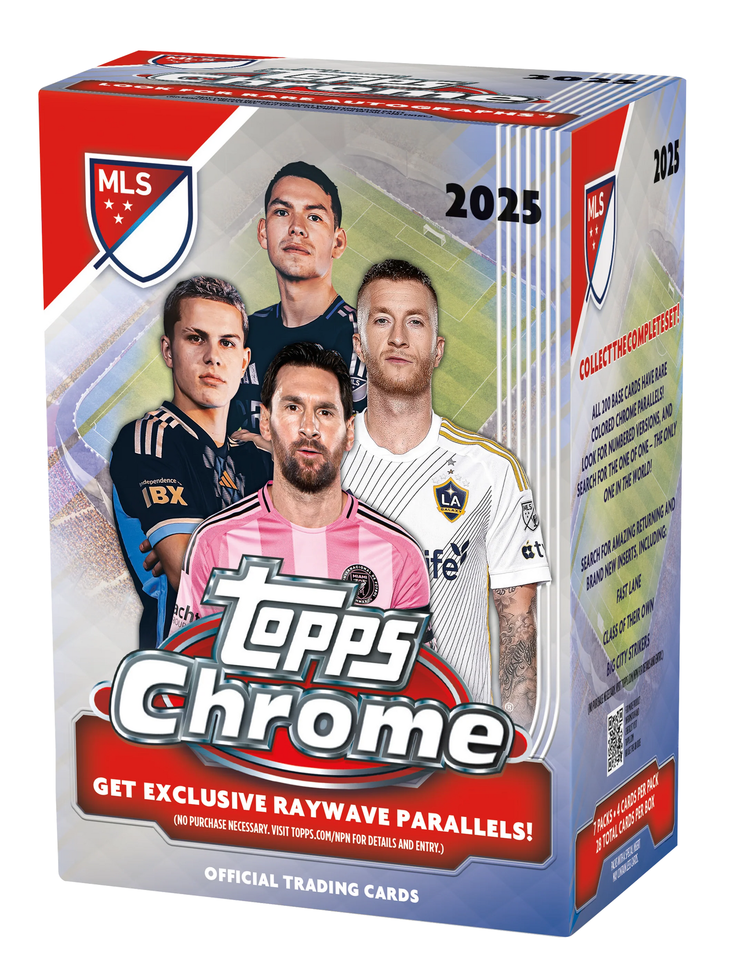 2025 Topps Chrome MLS Soccer Blaster Box (PRE-ORDER)