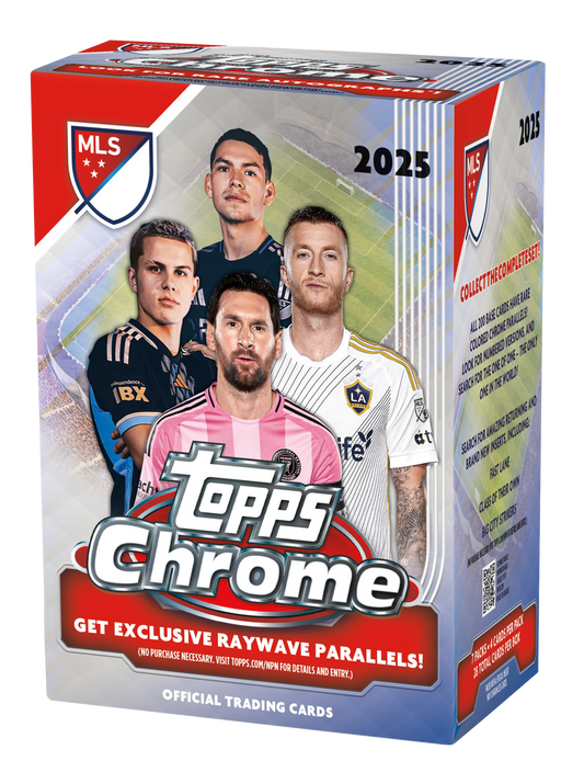 2025 Topps Chrome MLS Soccer Blaster Box (PRE-ORDER)