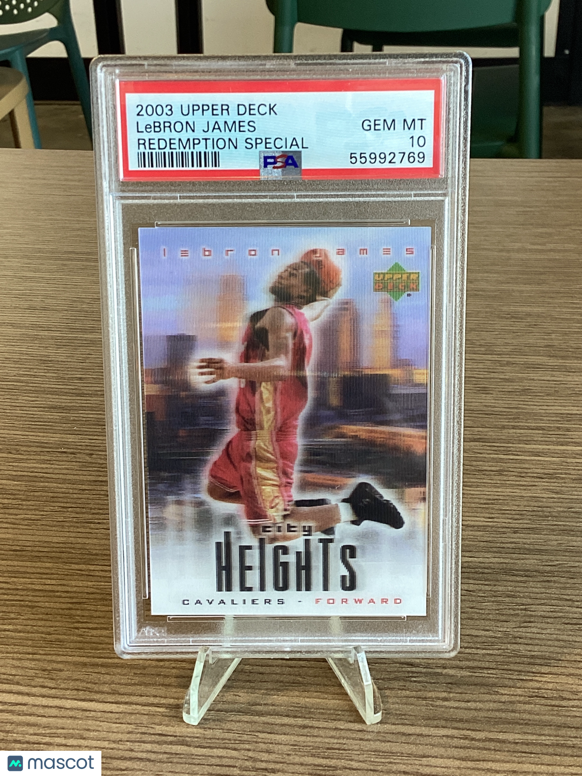 2003 Upper Deck Redemption Special LeBron James PSA 10