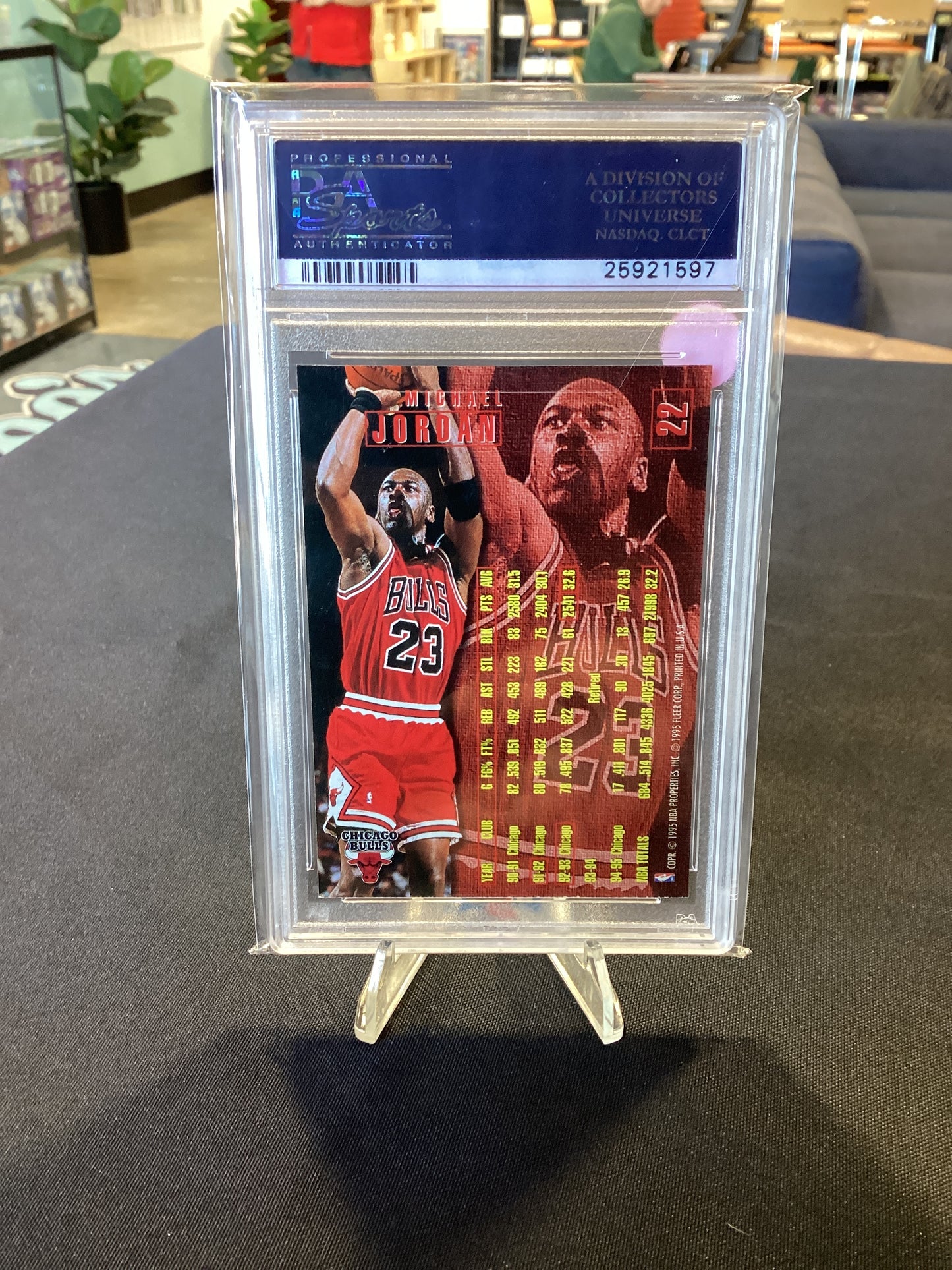 1995 Fleer Michael Jordan #22 PSA 10