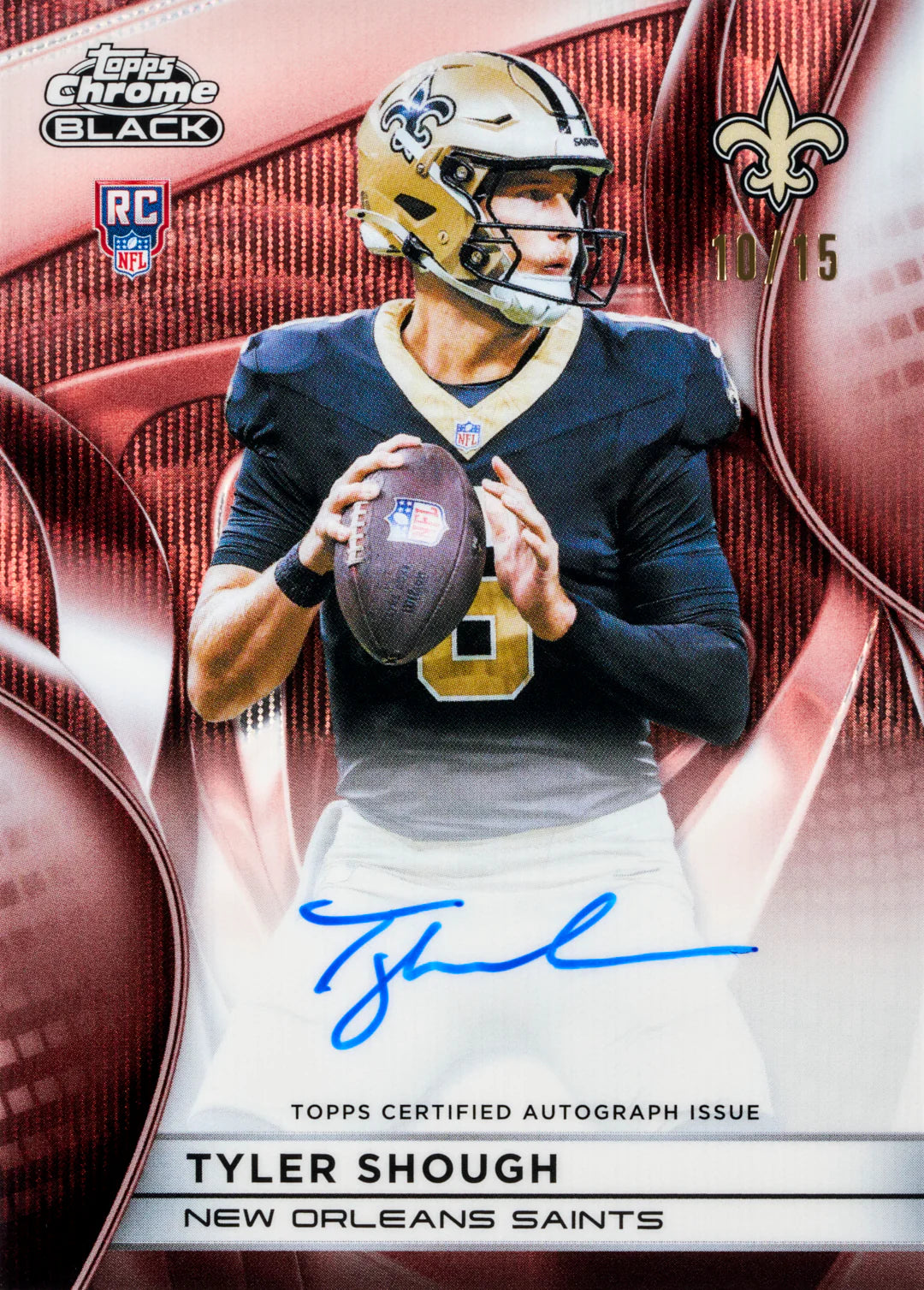 2025 Topps Chrome Black Football Hobby Box