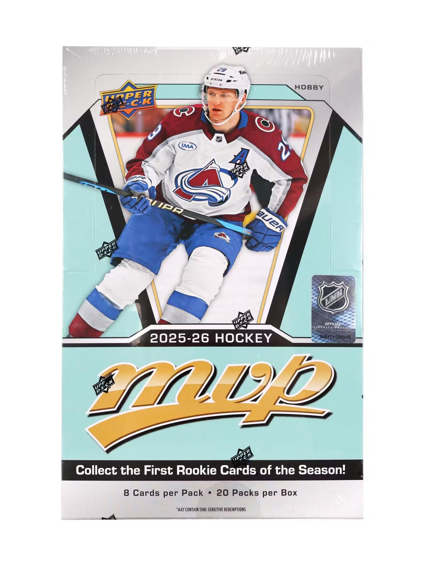 2025/26 Upper Deck MVP Hockey Hobby Box