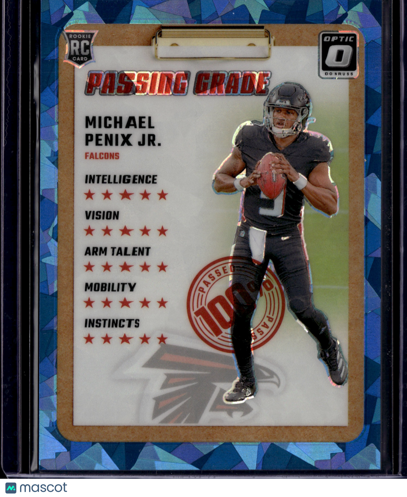 2024 Panini Donruss Optic Prizm Michael Penix Jr. #5 RC 01/15