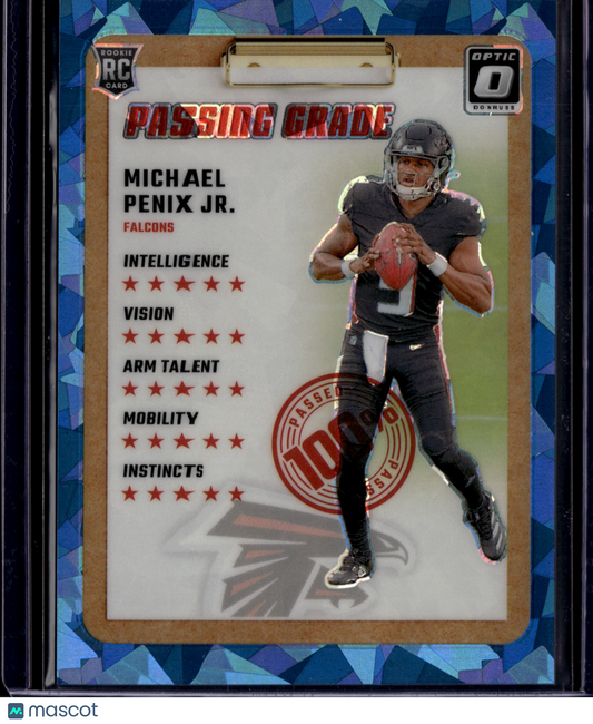 2024 Panini Donruss Optic Prizm Michael Penix Jr. #5 RC 01/15