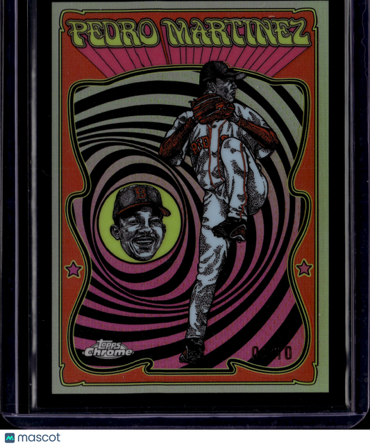 2025 Topps Chrome Ultra Violet All-Stars Pedro Martinez /10 SSP #UV-15