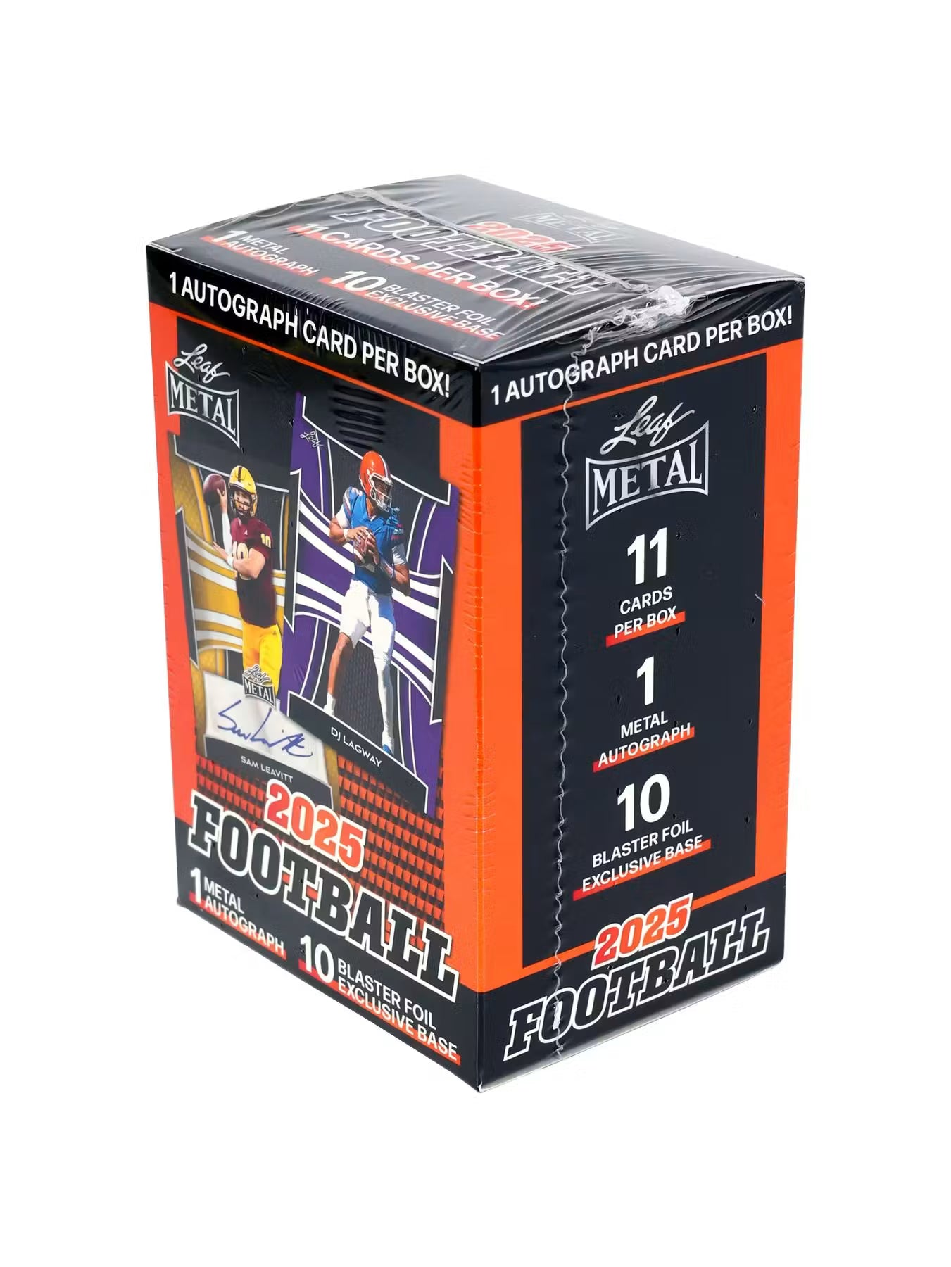 2025 Leaf Metal Football Blaster Box