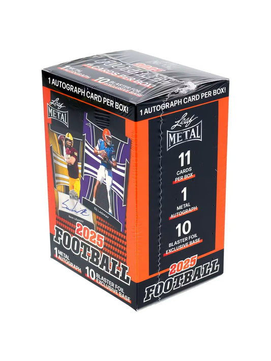 2025 Leaf Metal Football Blaster Box