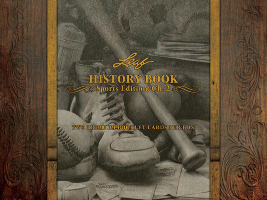 2025 Leaf History Book Sports Edition: Chapter 2 Hobby Box (PRESALE)