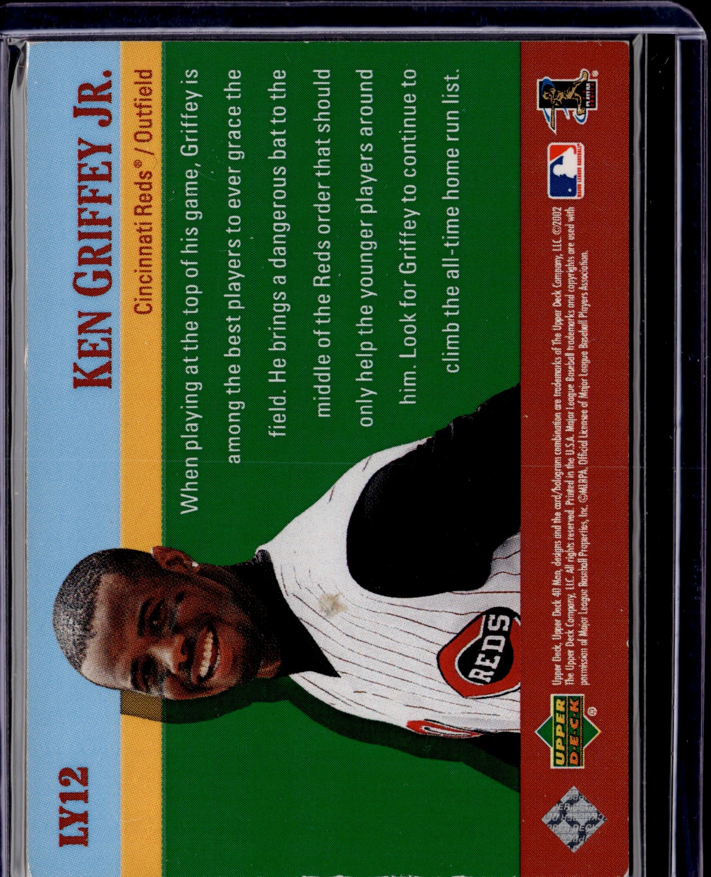 2003 Upper Deck 40-Man Lumber Yard Ken Griffey Jr. #LY12