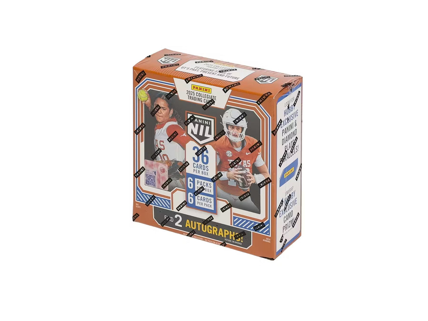 2025 Panini NIL University of Texas Hobby Box