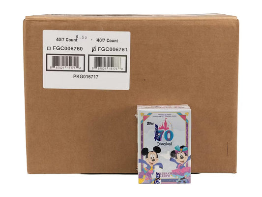 2025 Topps Disneyland 70th Anniversary Blaster 40 Box Case