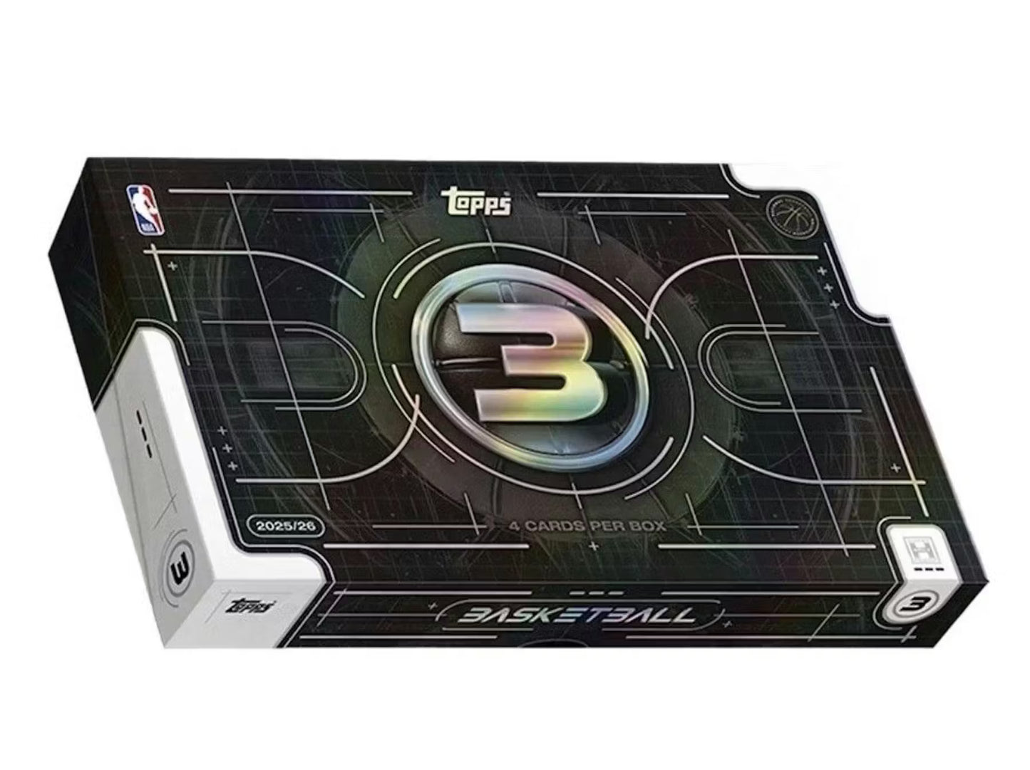 2025/26 Topps Three Basketball Hobby Box