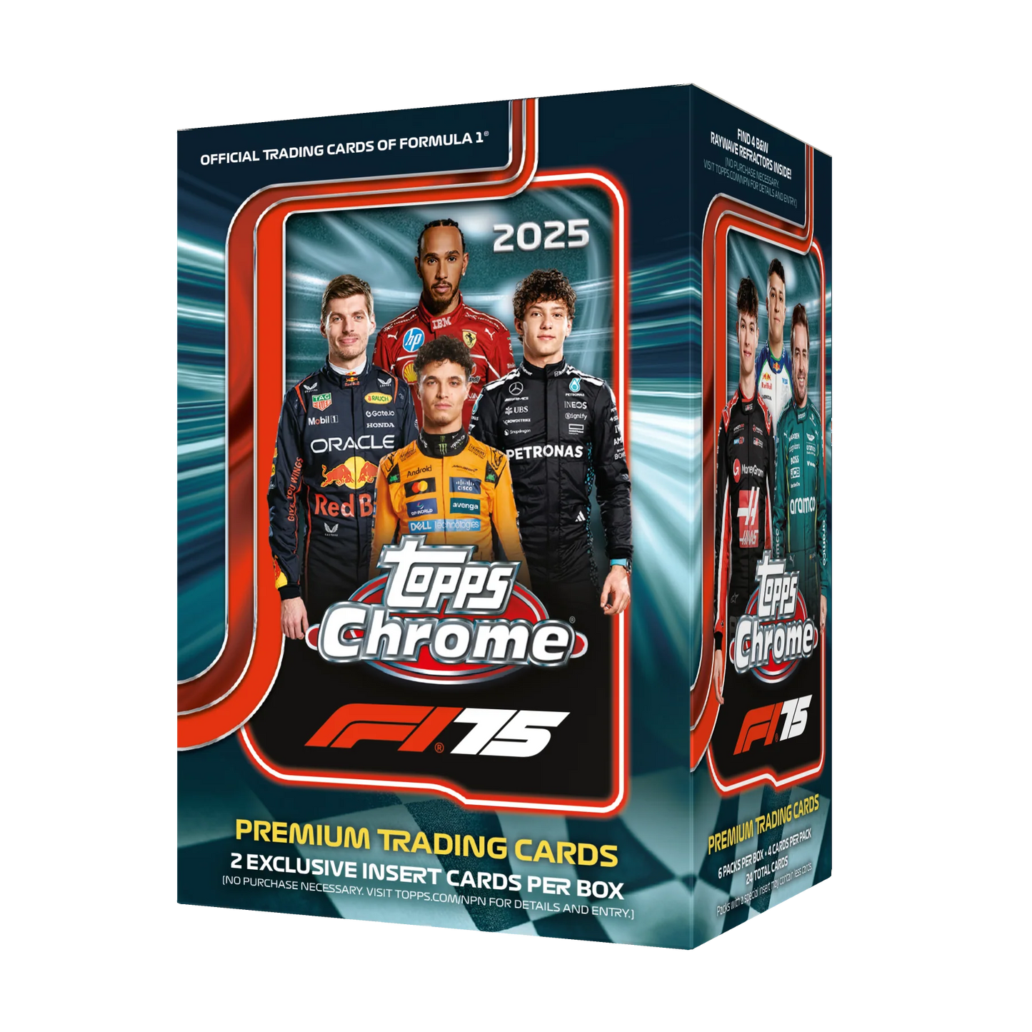 2025 Topps Chrome Formula 1 Racing Blaster Box (PRESALE)