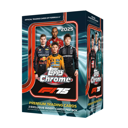 2025 Topps Chrome Formula 1 Racing Blaster Box (PRESALE)