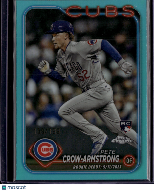 2024 Topps Chrome Pete Crow-Armstrong /199 #USC158 RC