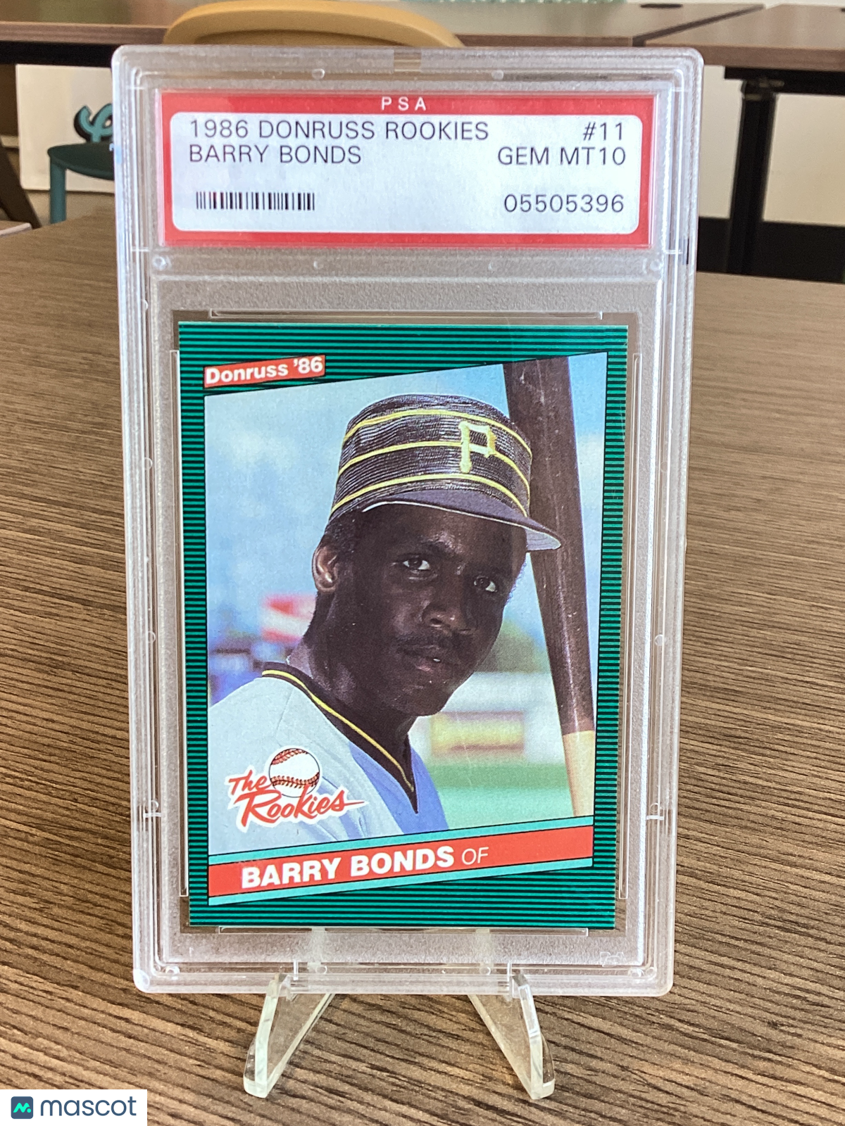 1986 Donruss Rookies Barry Bonds #11 PSA 10