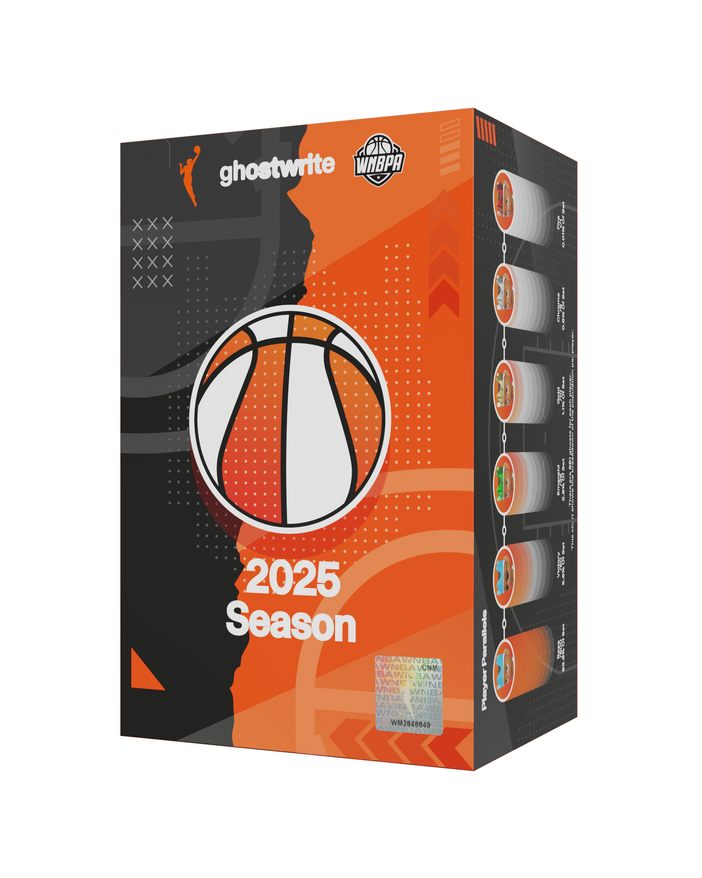 ghostwrite x WNBA “2025 Season” Blind Box Case of 12, 100% ghosts (2026)
