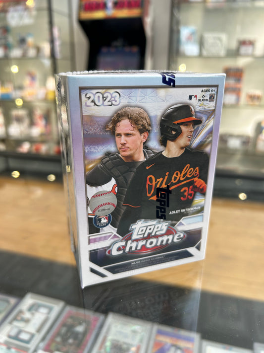 2023 Topps Chrome Baseball Blaster Box