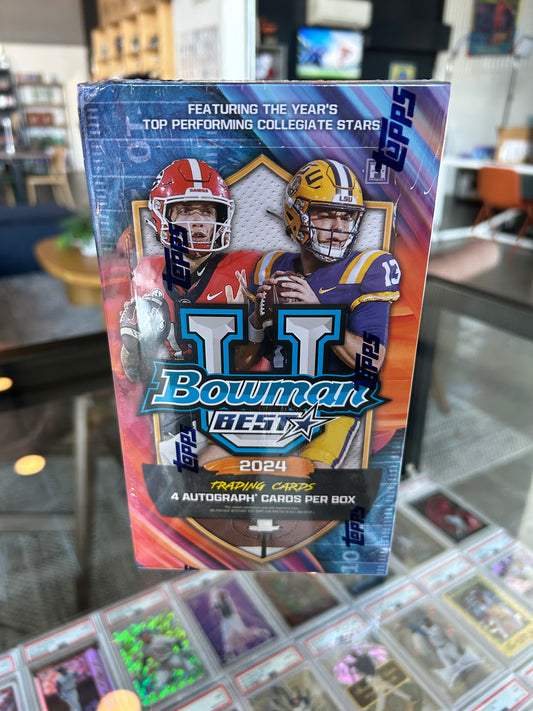 2024 Bowman University Best Football Hobby Box