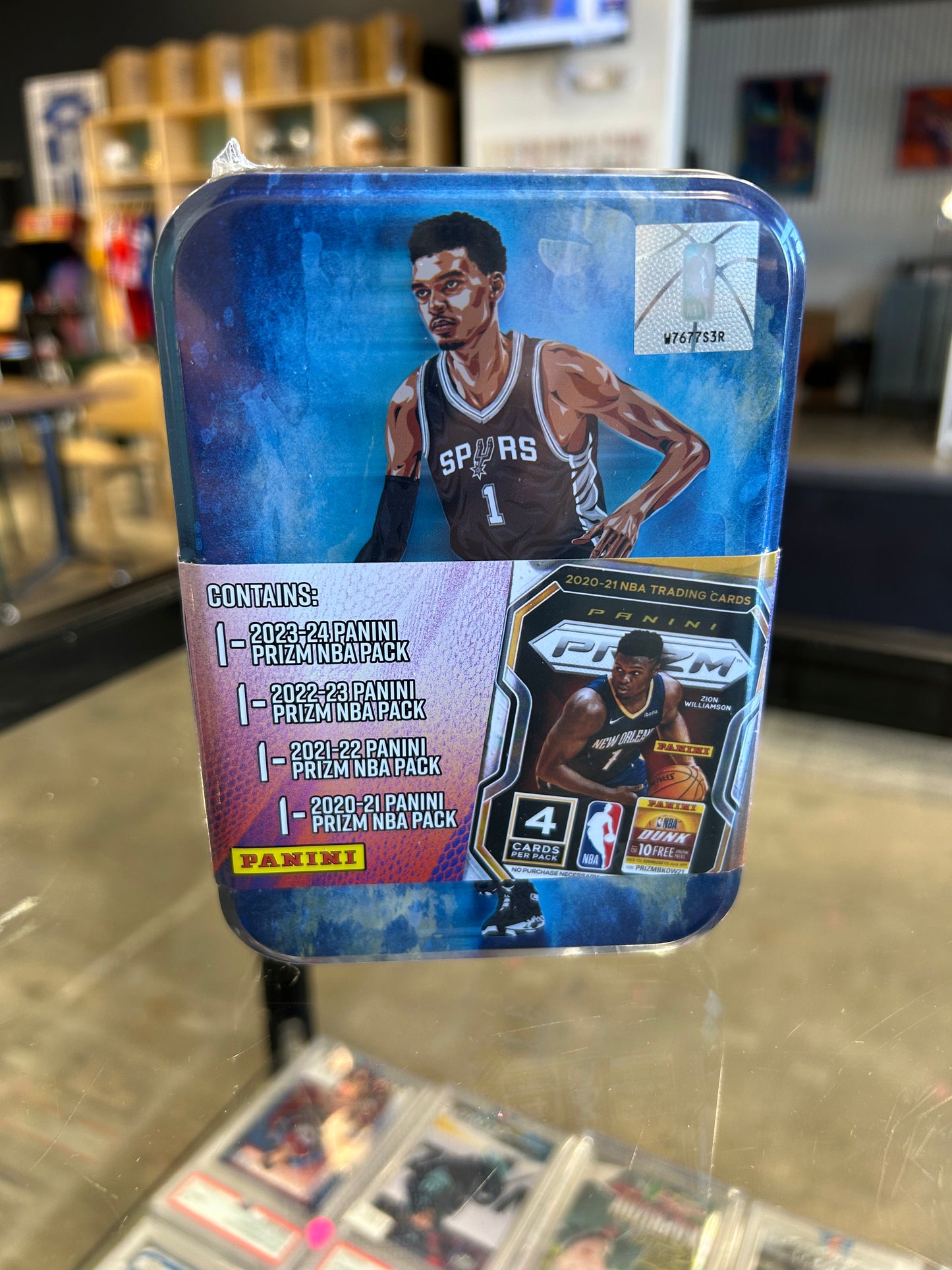 2024 Panini Prizm Basketball Victor Wembanyama Tin