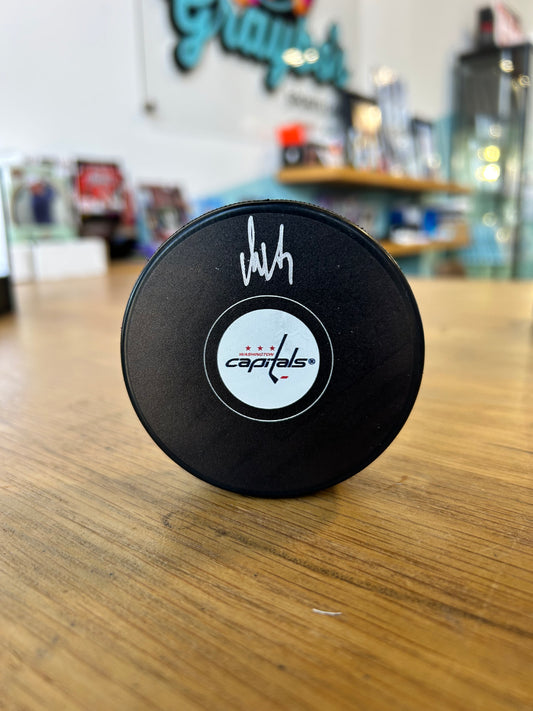 Alex Ovechkin Washington Capitals Autographed Hockey Puck